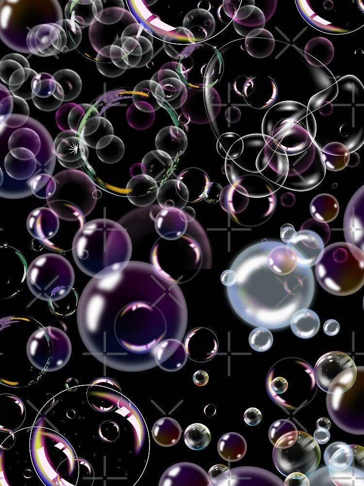 abstract bubble pattern by SKULLARTISTRY