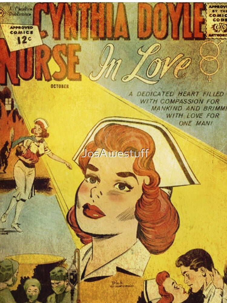 Vintage Comics Romance by JosAwestuff