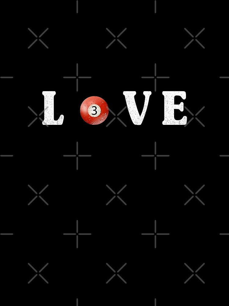 Love Snooker: Cool Gift for Snooker Players Fans and Lovers by FamousShirts