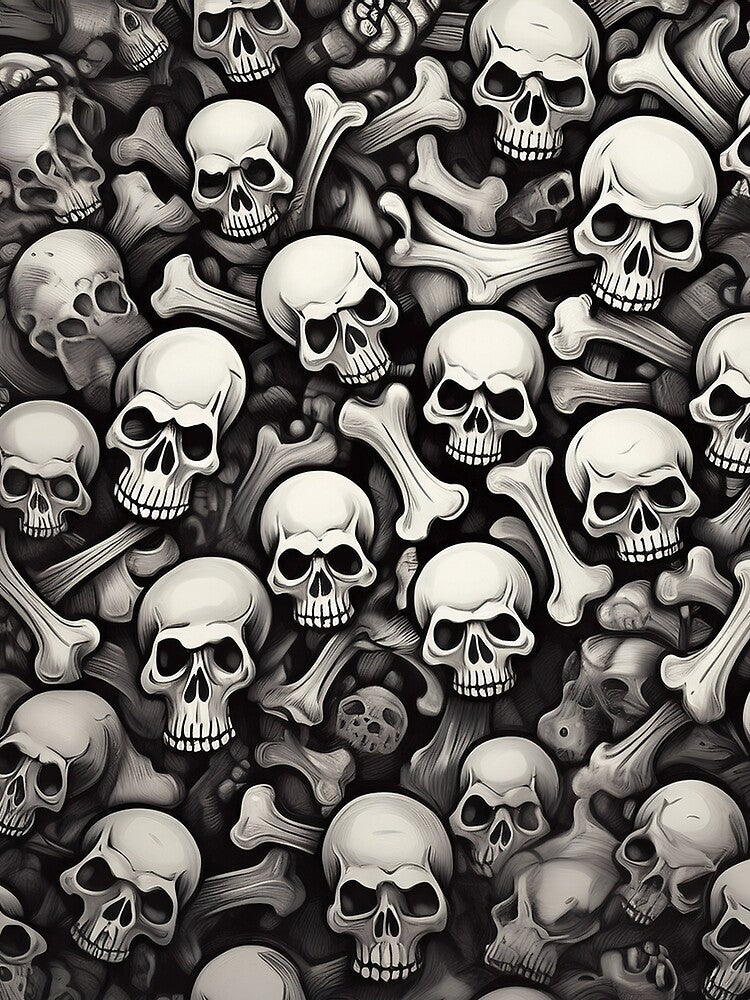 big skull pattern by PR7M