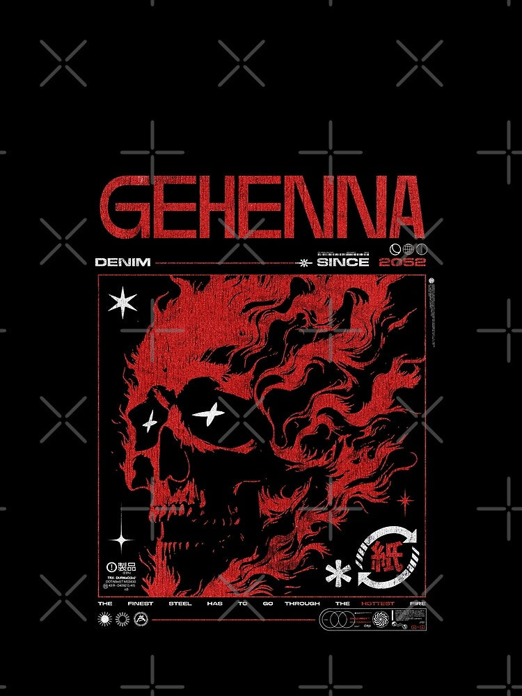 Gehenna - Burning skull by VaporwaveStreet