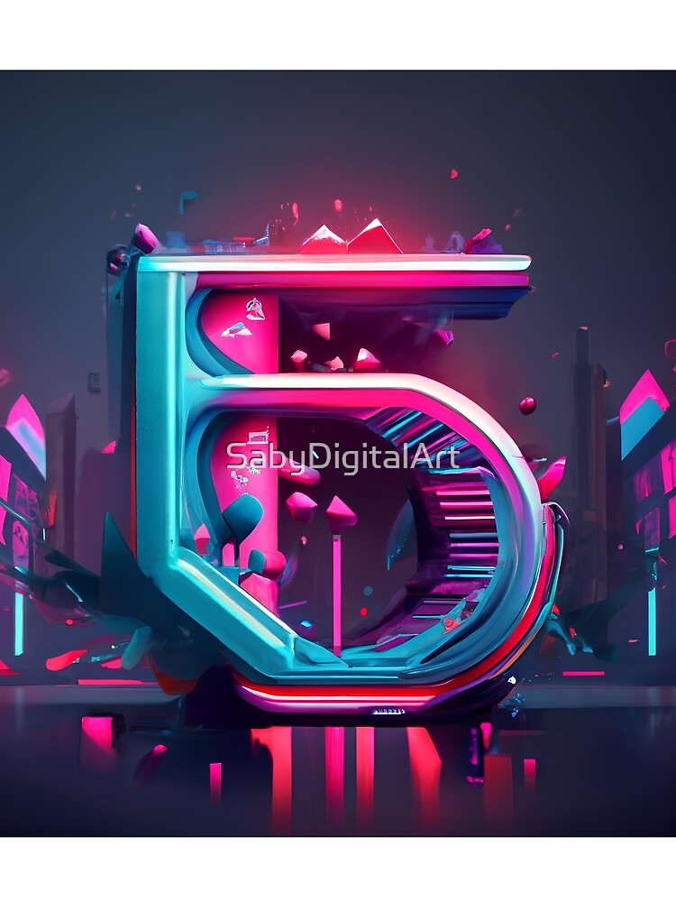 Number Six by SabyDigitalArt