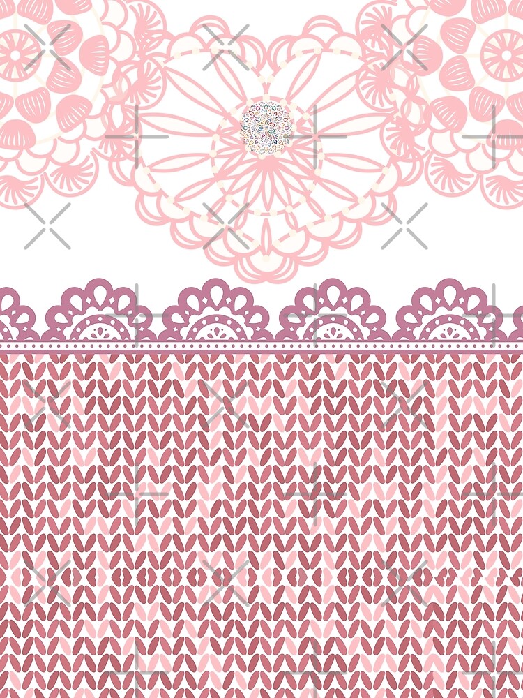 pastel crochet by SKULLARTISTRY