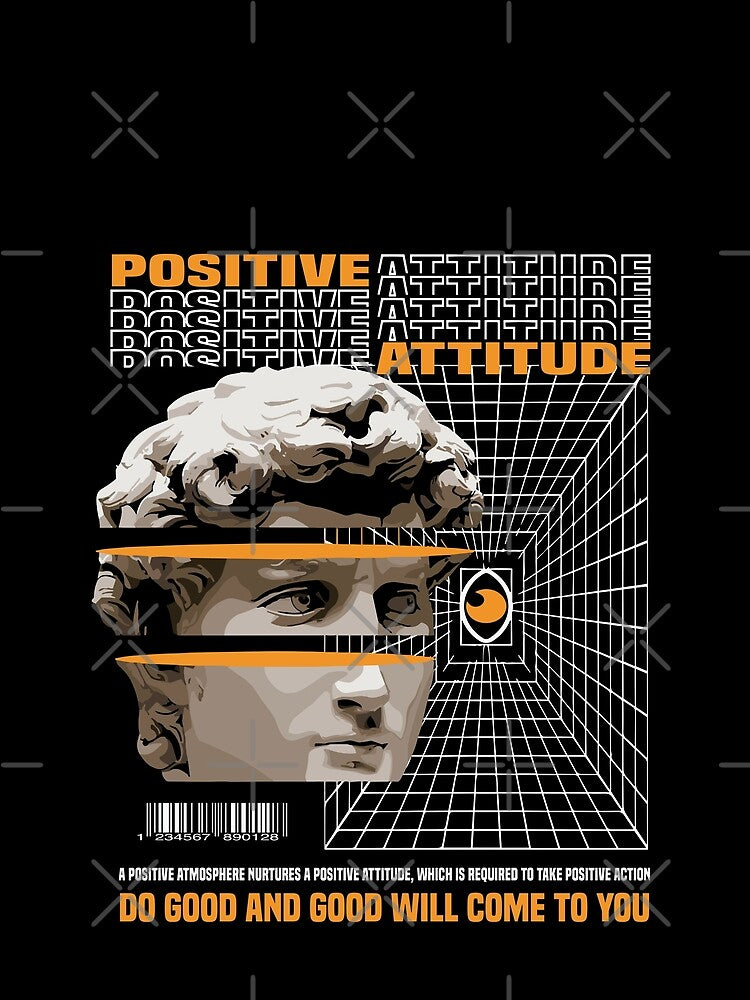 Positive Attitude Streetwear by NF Designs Studio DTF
