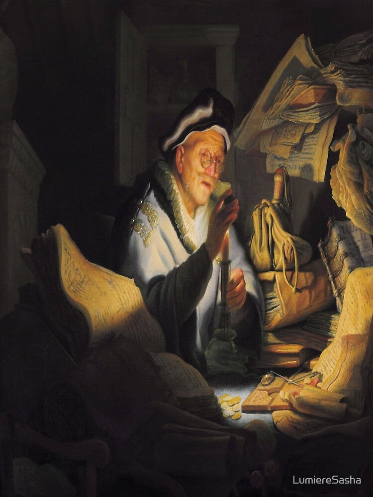 The rich fool-Rembrandt by LumiereSasha