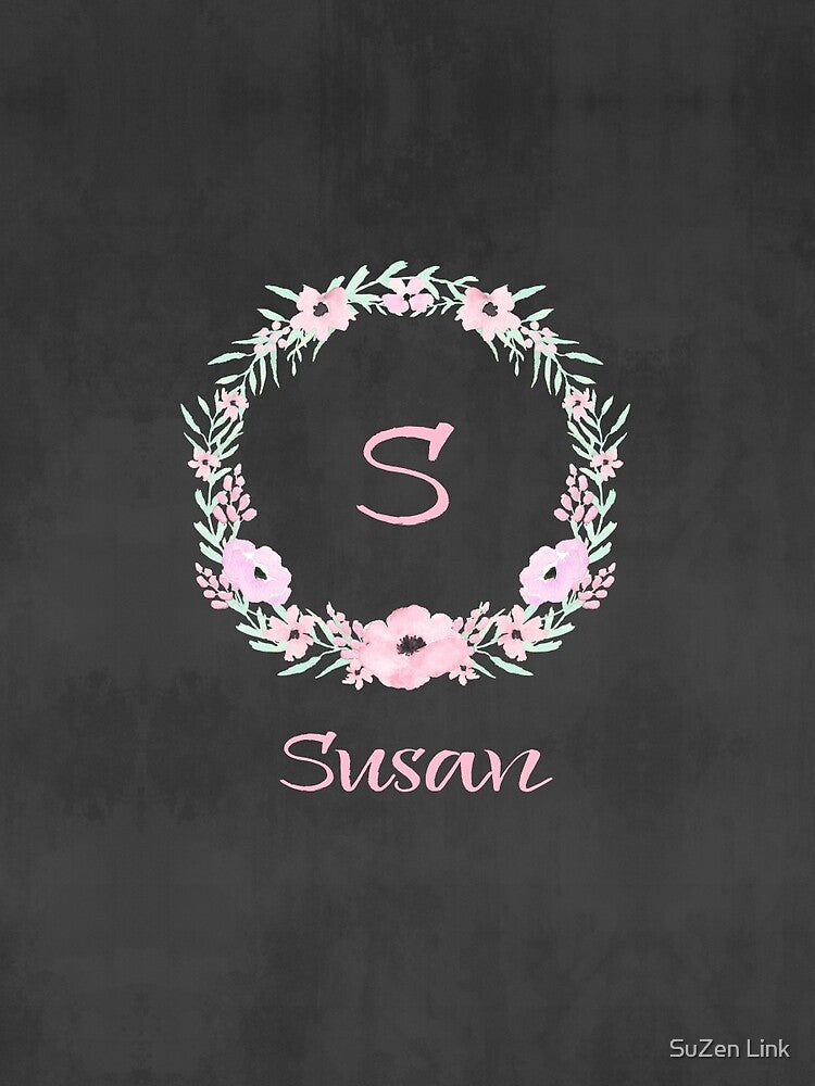 Susan Monogram by Susan Link