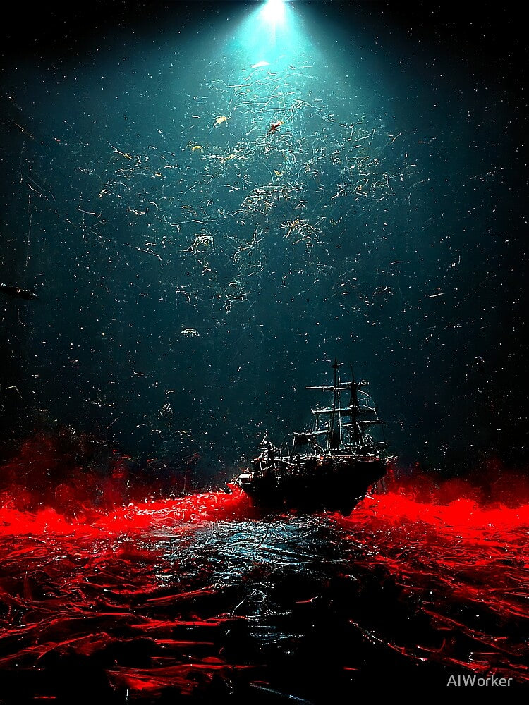 Sinked Black Pearl by AIWorker