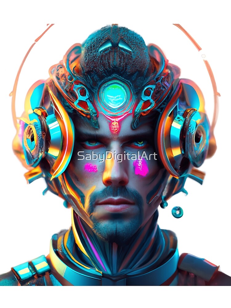 Techno Man by SabyDigitalArt