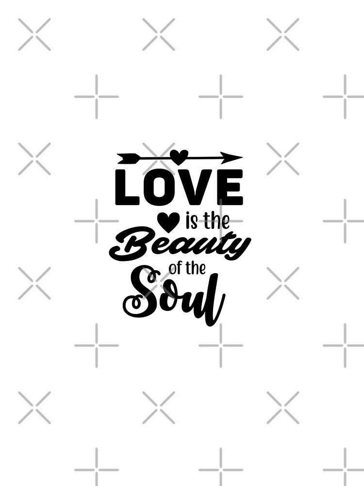 Love Is The Beauty Of Soul - love quotes, love meme by Delandor