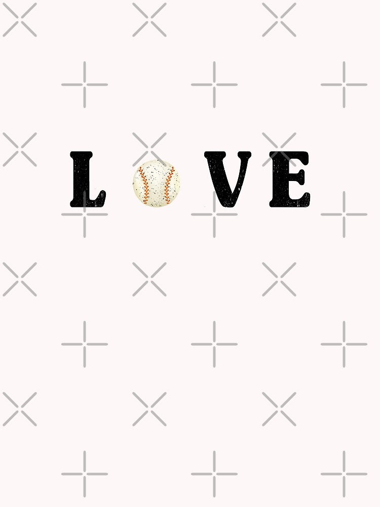 Love Baseball: Cool Gift for Baseball Players Lovers and Fans by FamousShirts