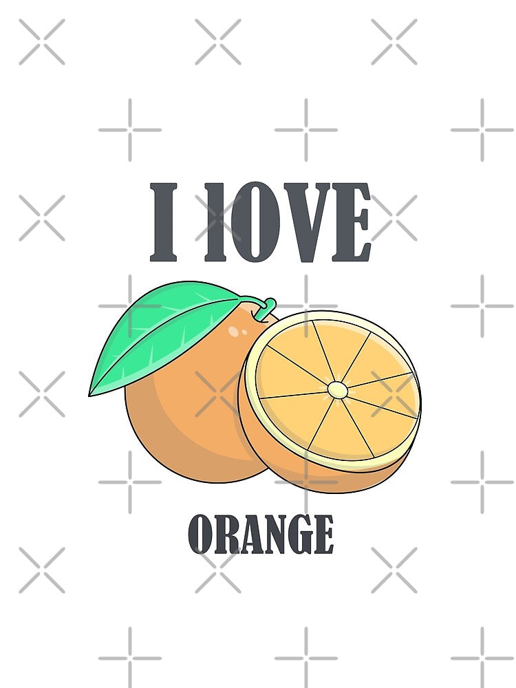 I love orange vintage by Desibeau