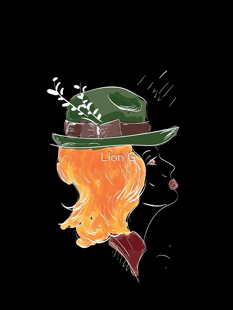 RedHead GreenHat by Lion G