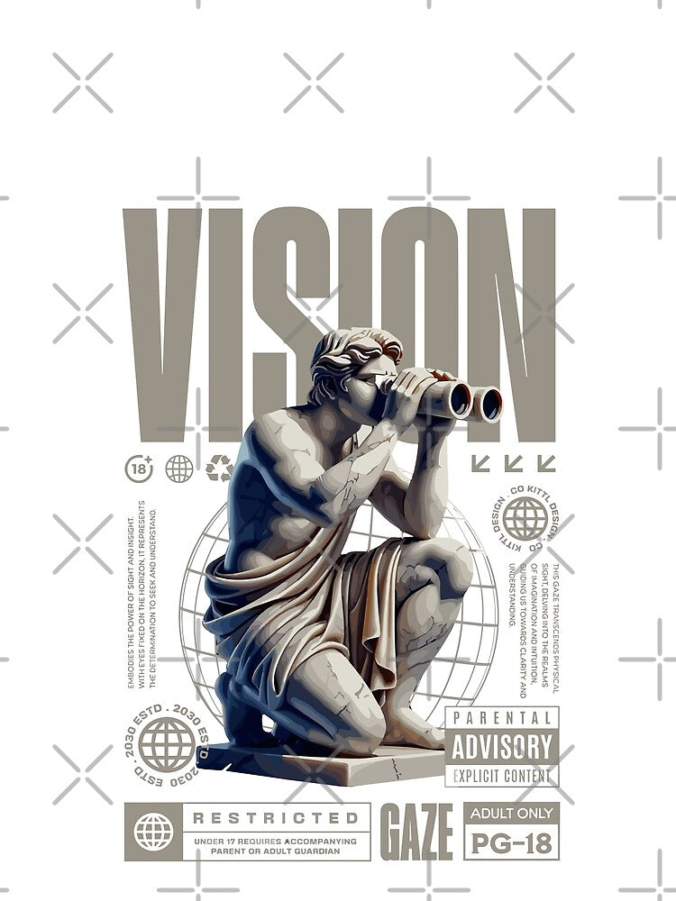 The Observer of Olympus Vision Streetwear by NF Designs Studio DTF
