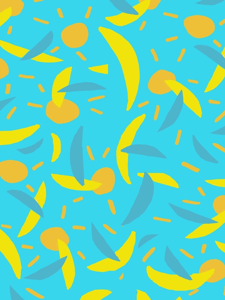 Happy Bananas Colorful Design by Heartstrings By M.C.