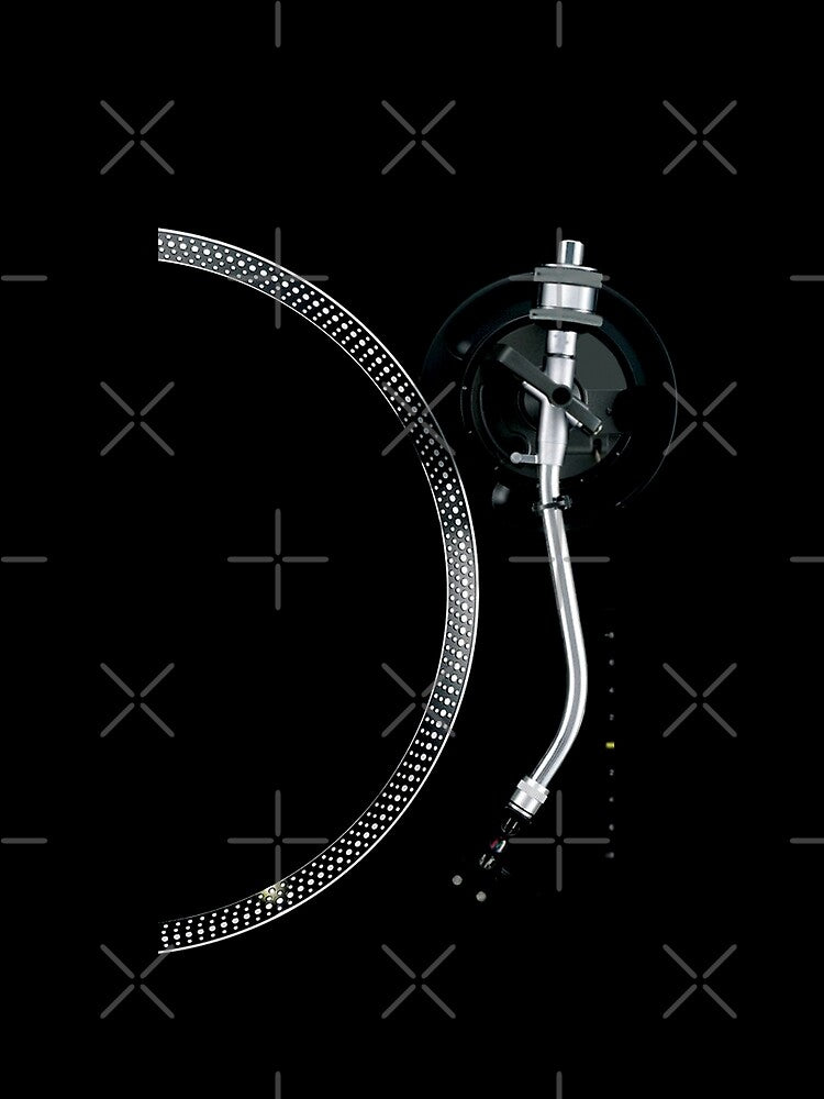 Turntable Tone Arm And Platter by savethetshirt