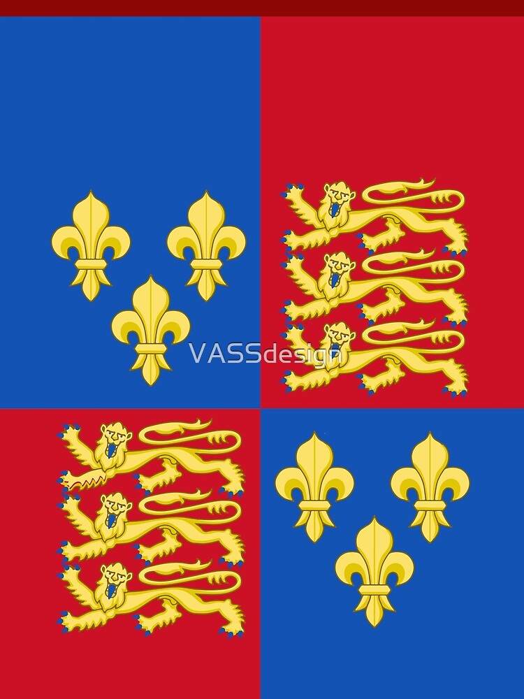 Henry V - Royal Arms of England (1399-1603) by VASSdesign