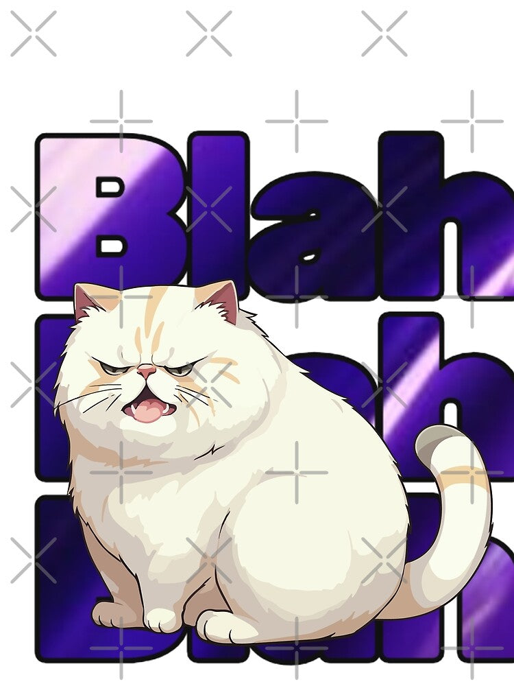 Fed up cat by Willshire
