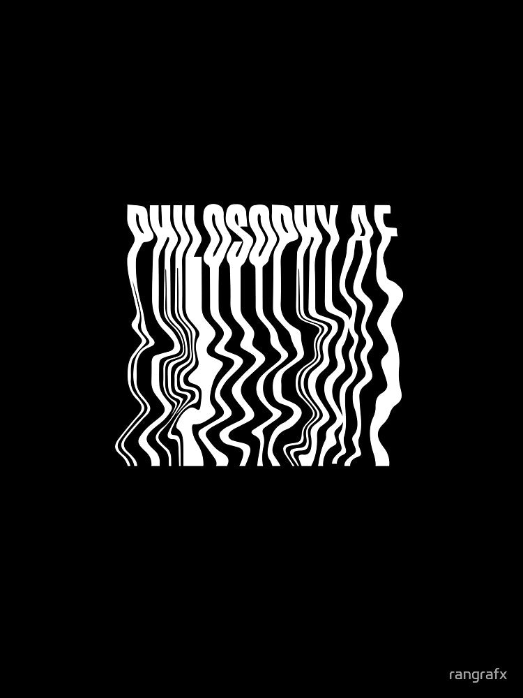 philosophy af shirt by rangrafx