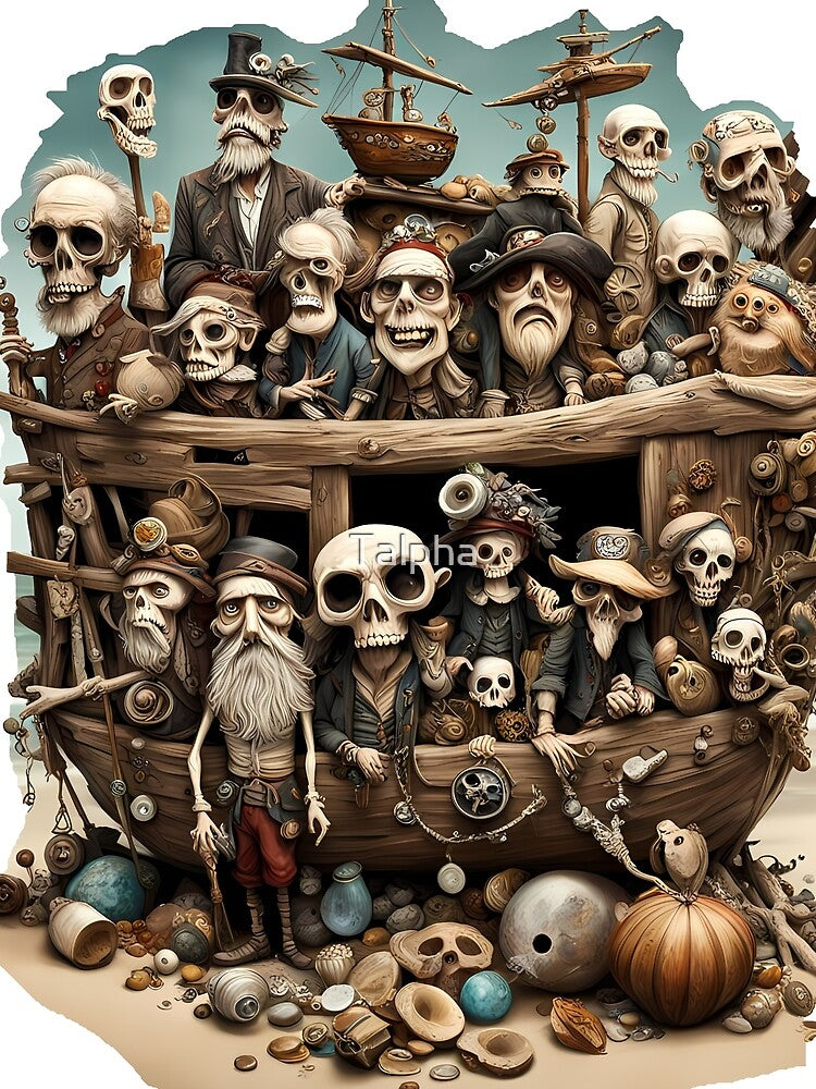 Pirate Ship of Madness by Talpha