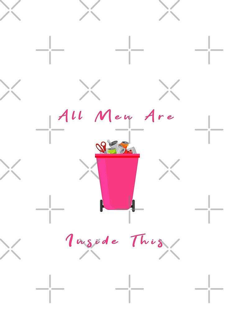 All Men Are Inside This Funny Gift For Men Graphic - funny gift idea for boyfriend, funny gift idea for girlfriend, gift idea for summer by MJLdesigns