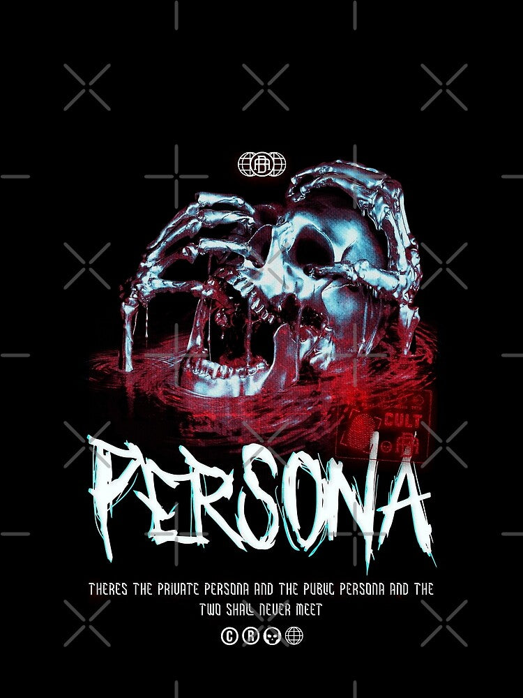 Persona - Scary eerie Skull by VaporwaveStreet