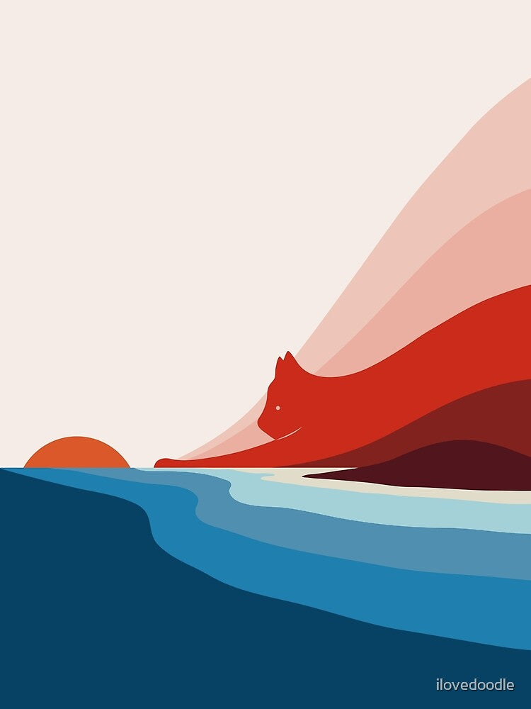 Cat Landscape 6 by ilovedoodle