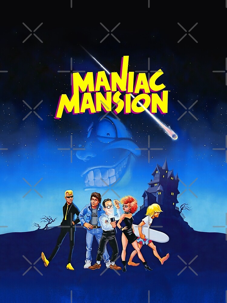Day of the Tentacle - Maniac Mansion (High Contrast) by hangman3d