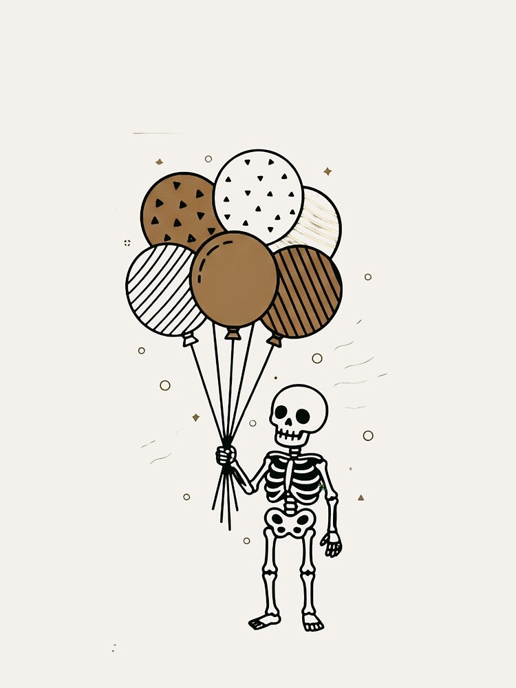 VENDOR | Minimalist Skeleton Streetwear Art by DEADLINE.