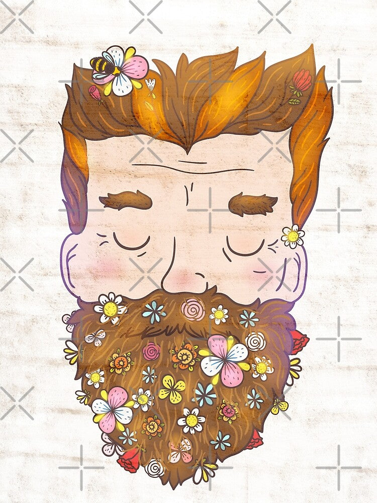 Flower beard by kostolom3000