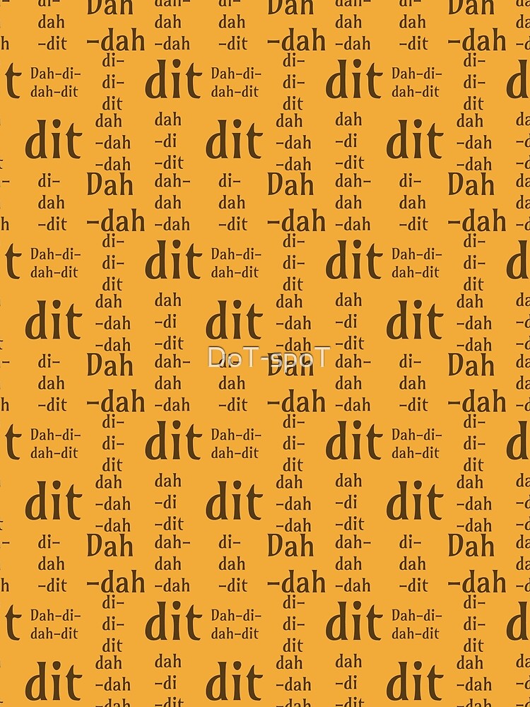 MoRsE coDE by DoT-spoT