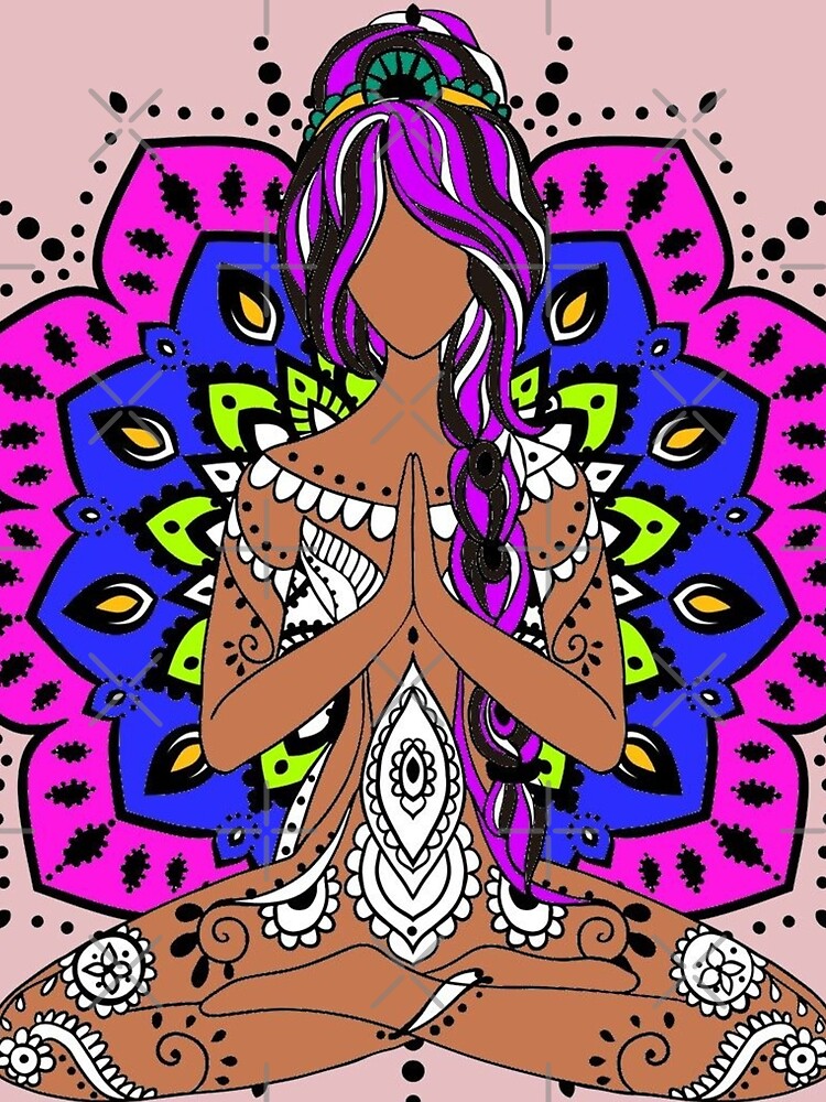 female meditation by uniquelooke