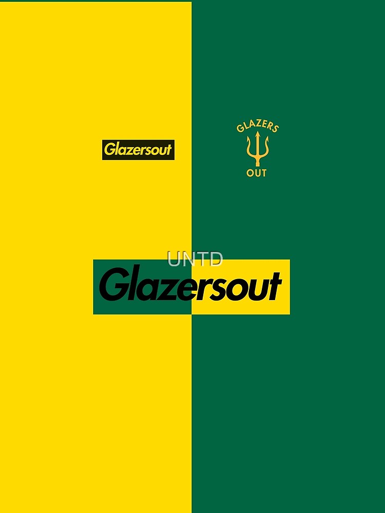 GlazersOut Yellow/Green Manchester Kit (1) by UNTD