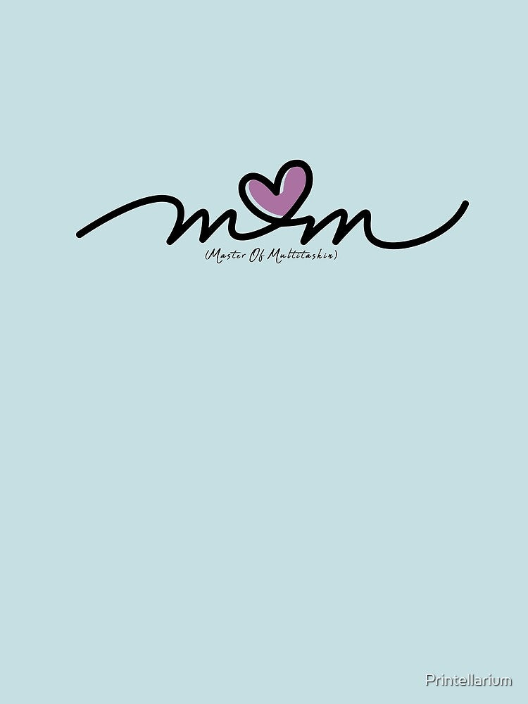 Mothers day gift, Mom (master of multitasking) acronym by Printellarium