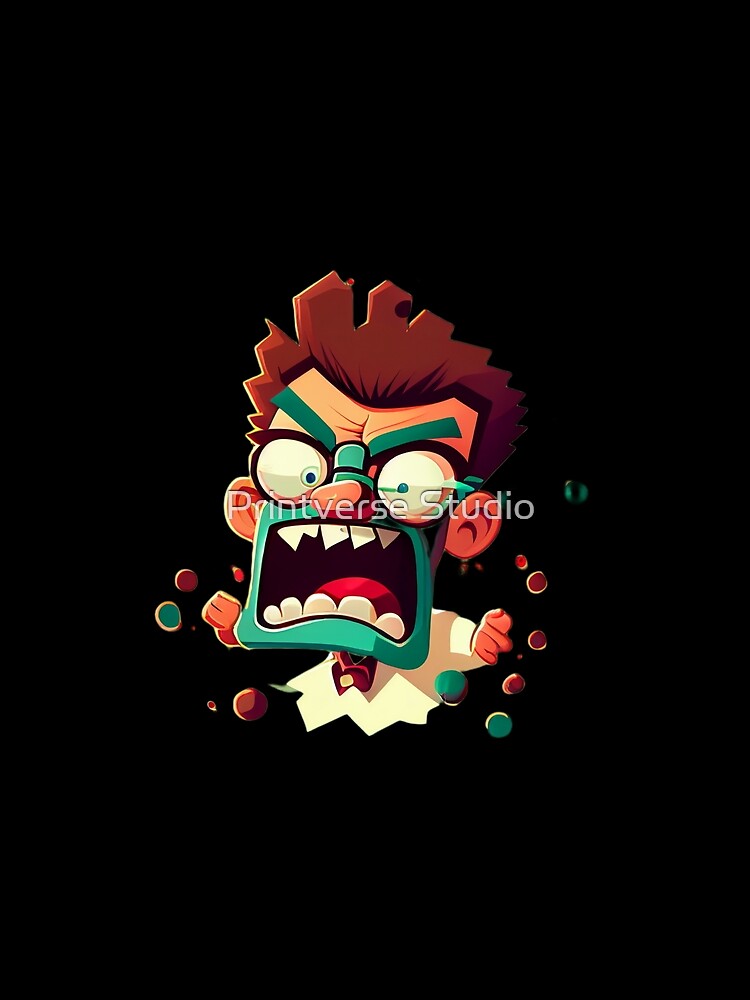 Funny furious by Printverse Studio