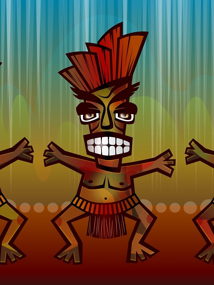 Tiki Men by livianasgifts