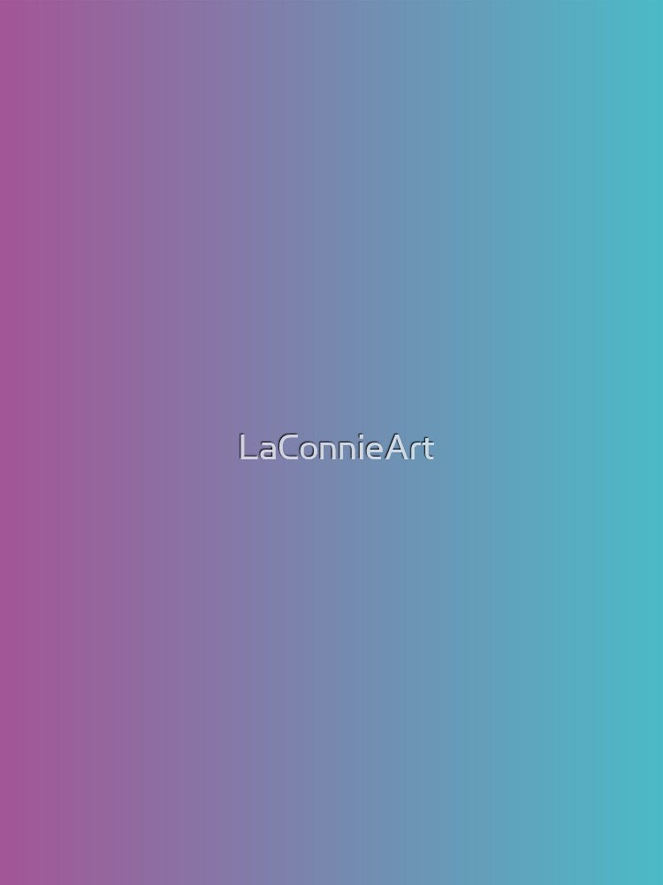 Pink and blue gradient. by LaConnieArt