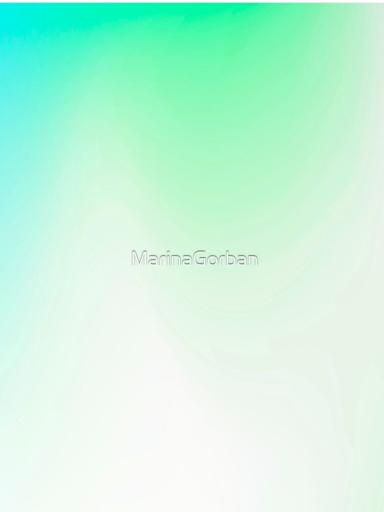 Green Turquoise Teal Lime Gradient Color by ViewerEqualsPhoton