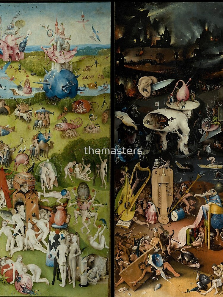 The Garden of Earthly Delights (1) -  Hieronymus Bosch by themasters