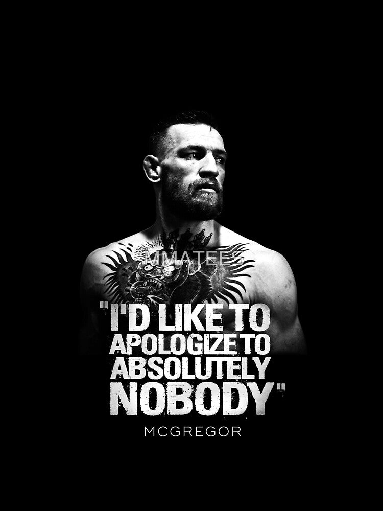 Conor McGregor I'd like to take this chance to apologize to absolutely nobody'' UFC 205 by MMATEES