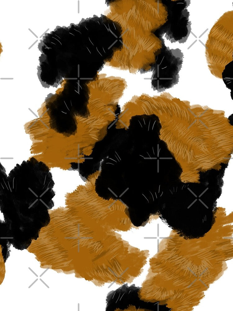 Calico Cat Fur Print by TheIlluminatory