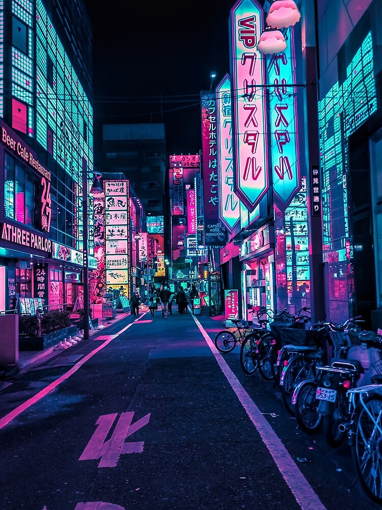 Tokyo - A Neon Wonderland by Neondreamscapes