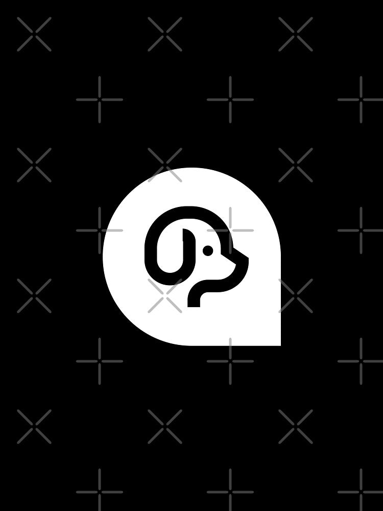 MINIMAL LOGO OF A DOG by infinitearte