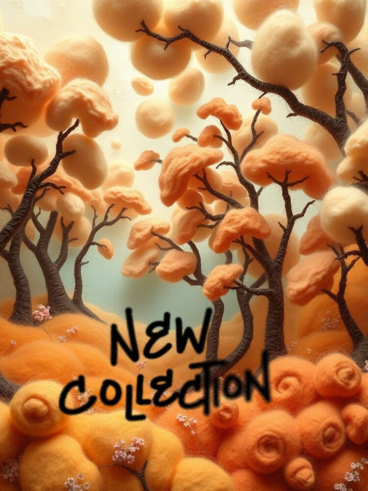 Pastel Forest of Dreams – Cotton Tree Fantasy by TeutaDesings
