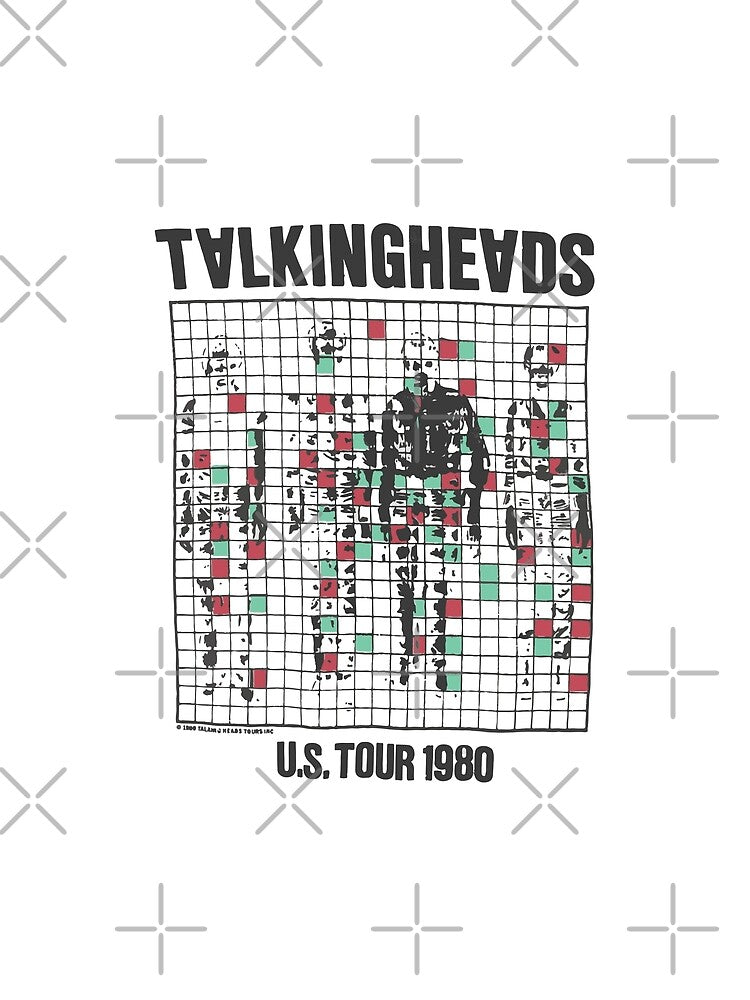 talking heads inspired tour tee by elearor
