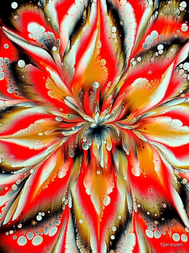 Colorful Mandala Florals by tijarawen