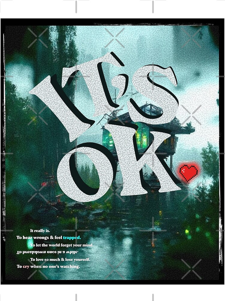 Its ok! by Lateef Prints