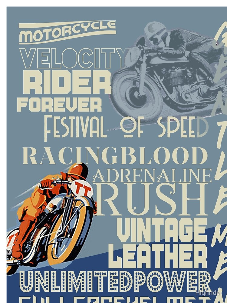 Vintage Gentleman road racing by Highride