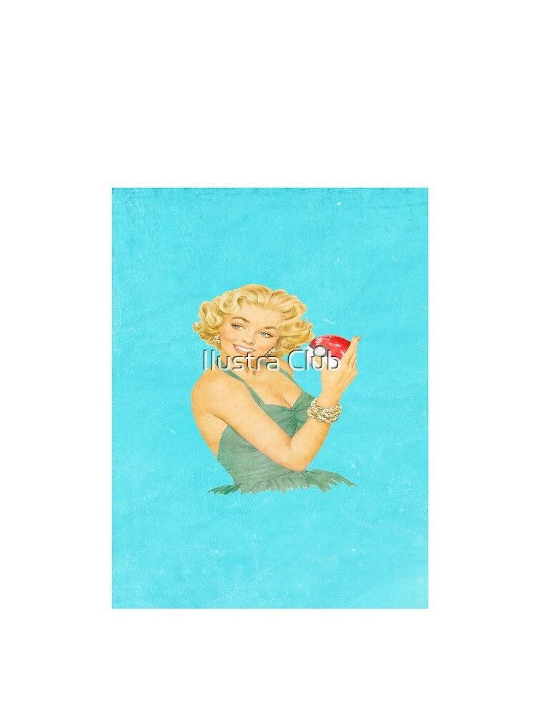 vintage poke pin up by Ilustra Club