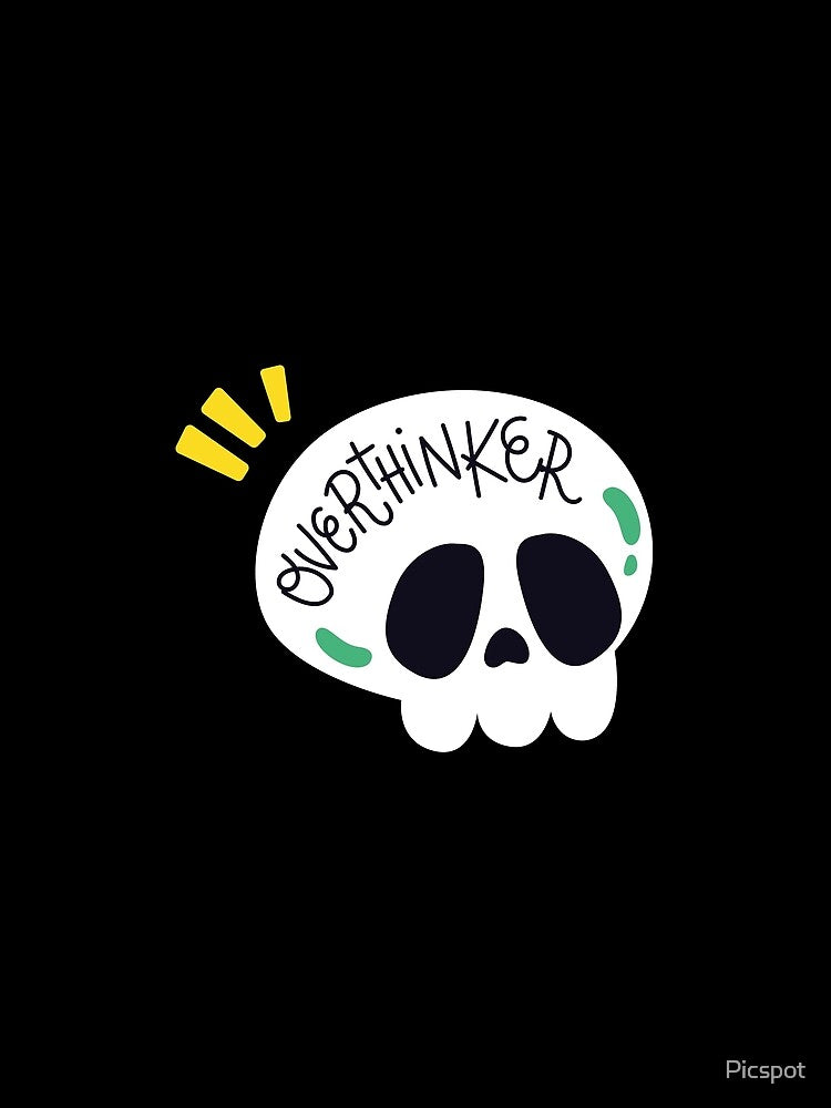 OVERTHINKER SKULL DESIGN by Picspot