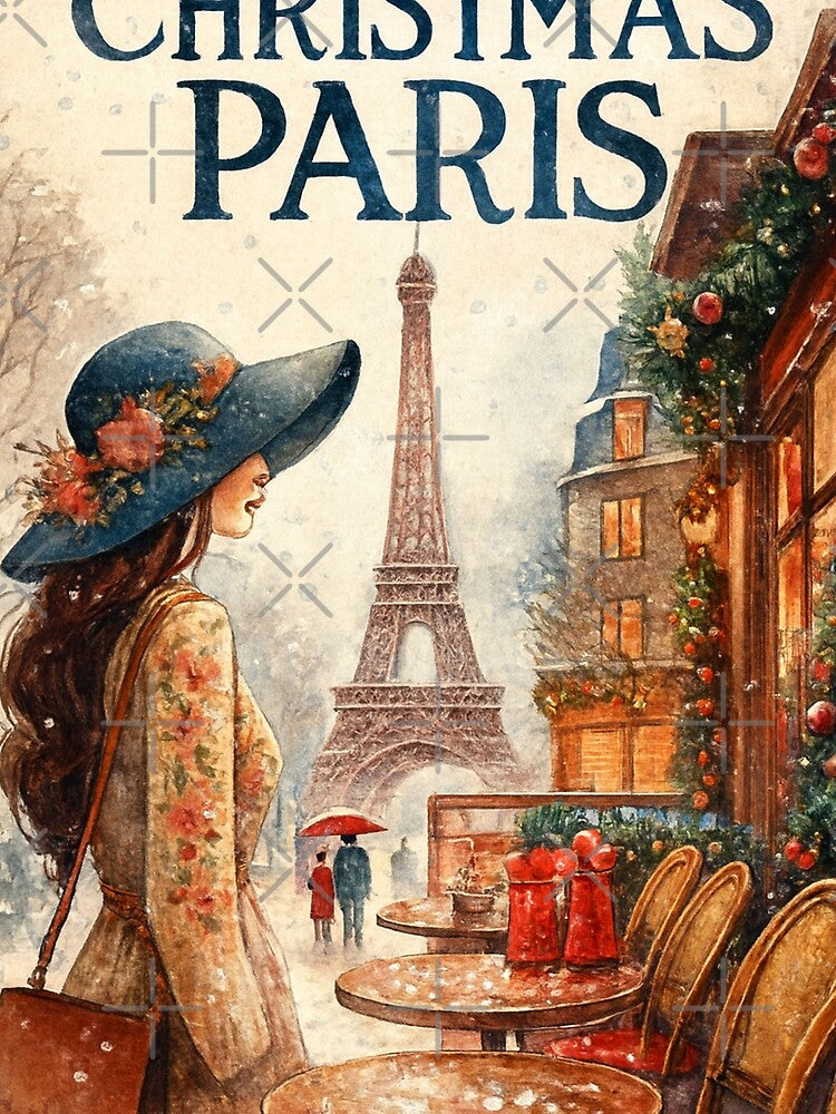 Vintage Paris Poster by clarkfraser